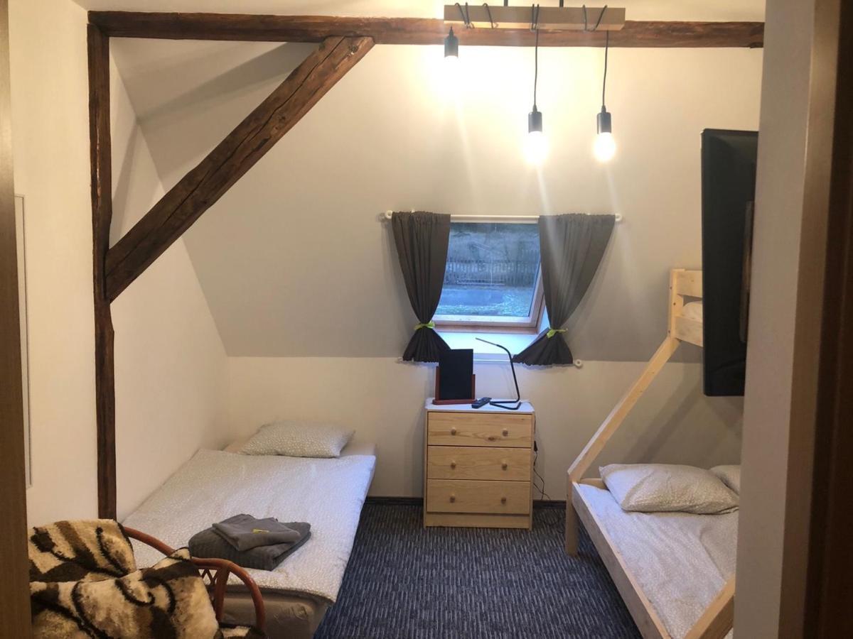 Wolf House Klinovec Hotel Loucna pod Klinovcem Luaran gambar