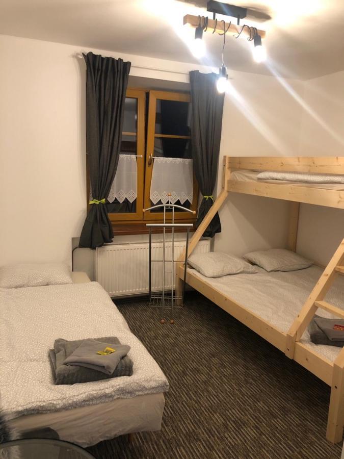 Wolf House Klinovec Hotel Loucna pod Klinovcem Luaran gambar